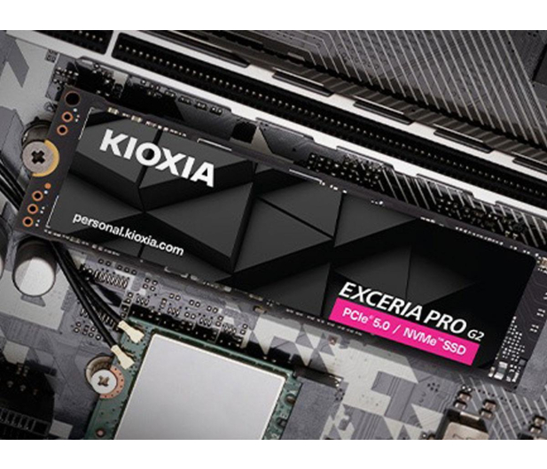 KIOXIA 2TB M.2 PCIe Gen5 NVMe Exceria PRO G2 - 1503533 - zdjęcie 4